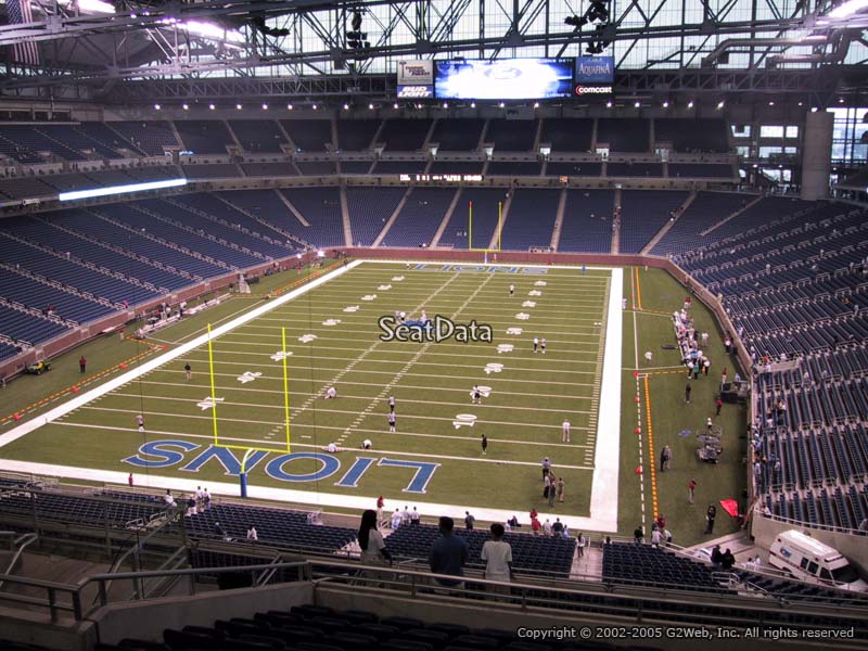Ford field view from your seat #5
