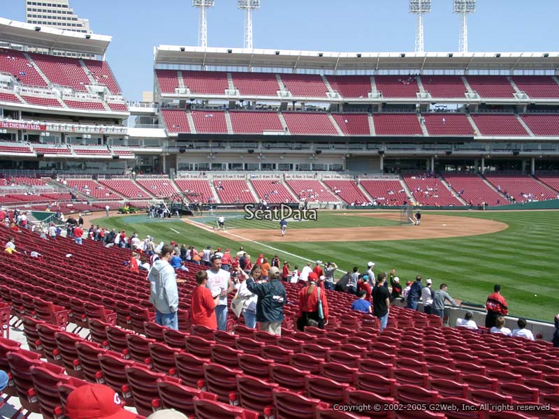 Reds Great American Ballpark Seating Chart