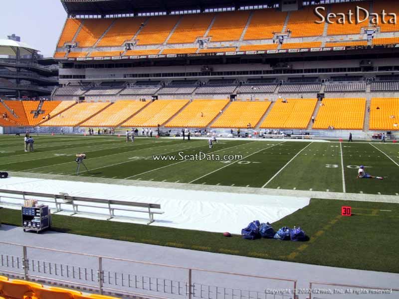 Heinz Field Seating Chart Rows Seat Numbers
