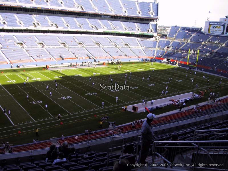 club level sports authority field football seating denver broncos seating chart