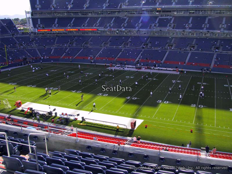 Broncos Stadium Section 334 - RateYourSeats.com