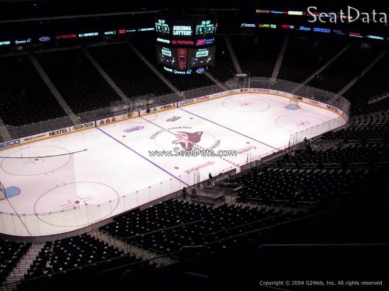 Seat View for Gila River Arena Section 204