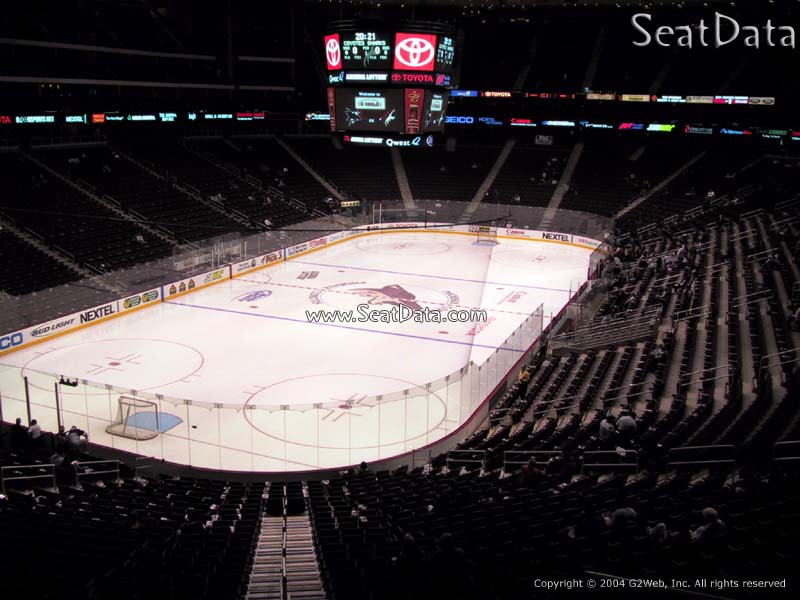 Seat View for Gila River Arena Club 2