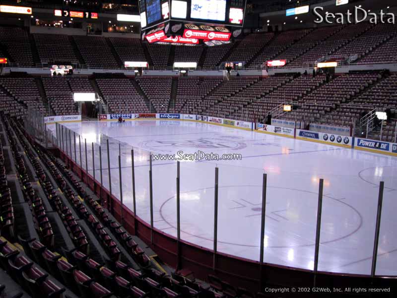 View from Section 103 at Joe Louis Arena