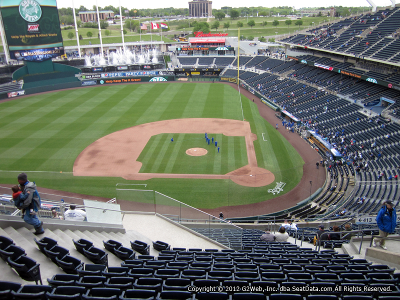 Kauffman Stadium Section 413 - RateYourSeats.com