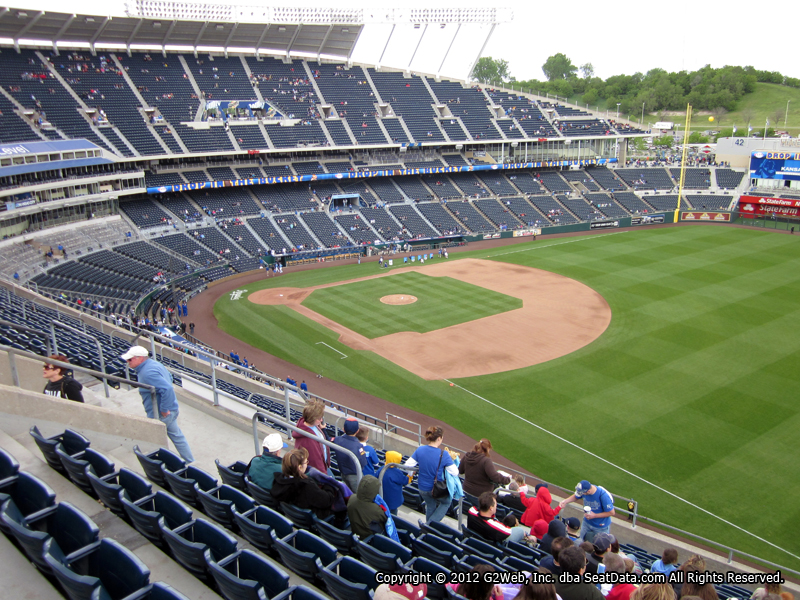 Kauffman Stadium Section 437 - RateYourSeats.com