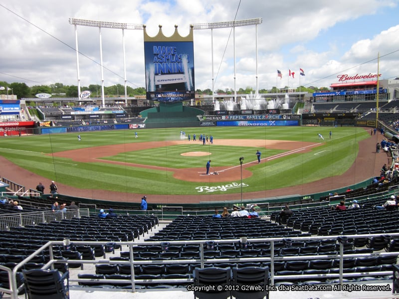 Kauffman Stadium Diamond Club Seating Chart