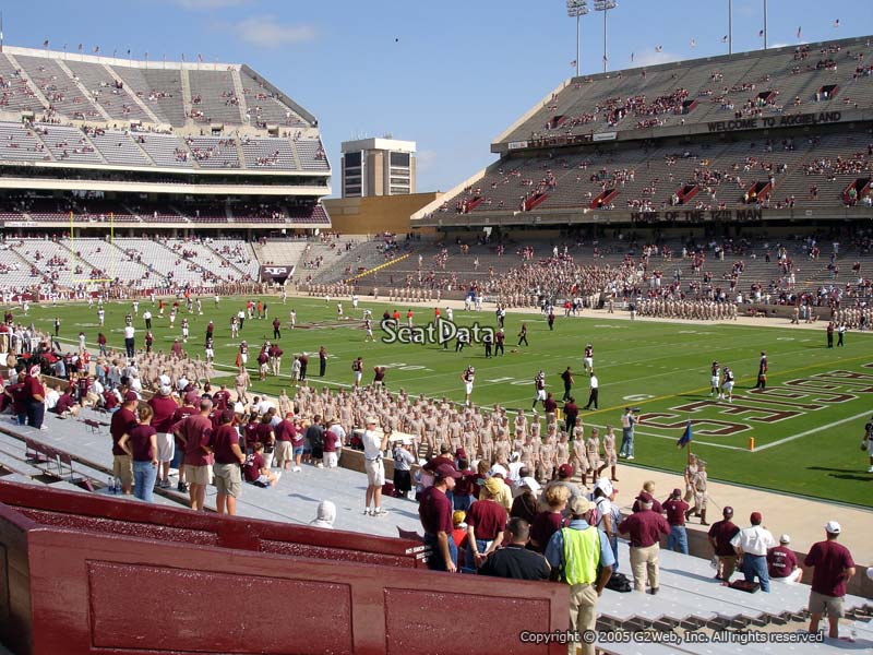 Field Box 1 at Kyle Field