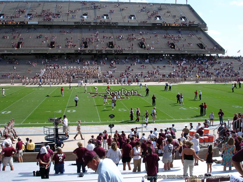 Field Box 8 at Kyle Field