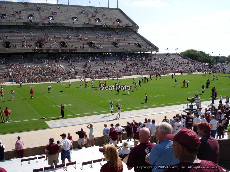 Field Box 10 at Kyle Field