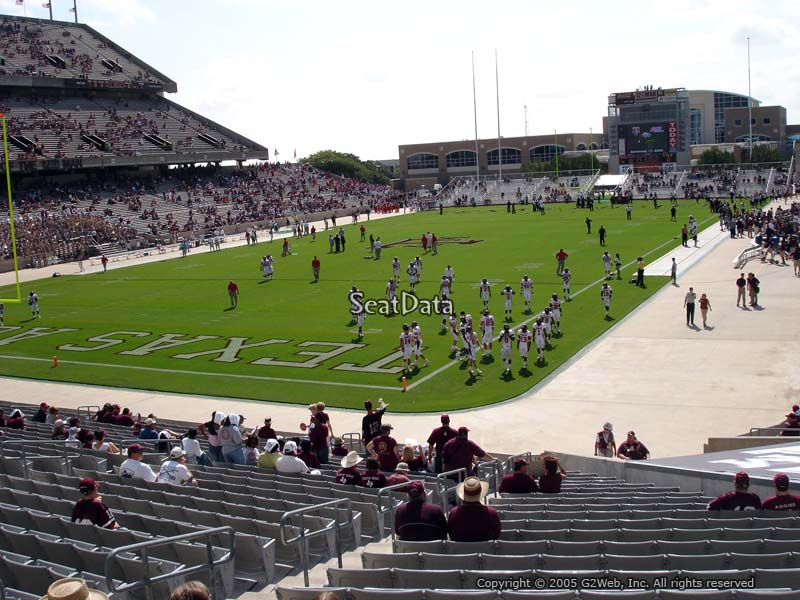 New Kyle Field Seating Chart