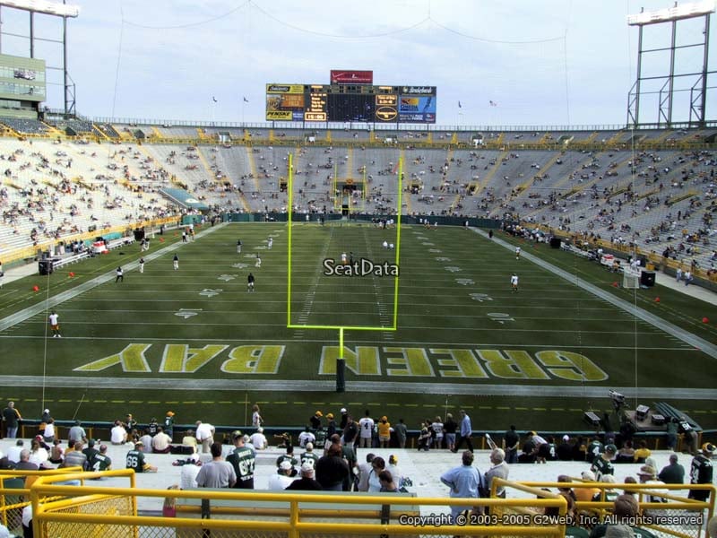 Lambeau Field Seat View
