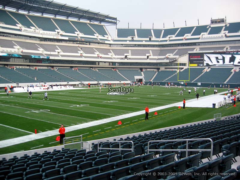 Lincoln Financial Field Seating Chart Rows