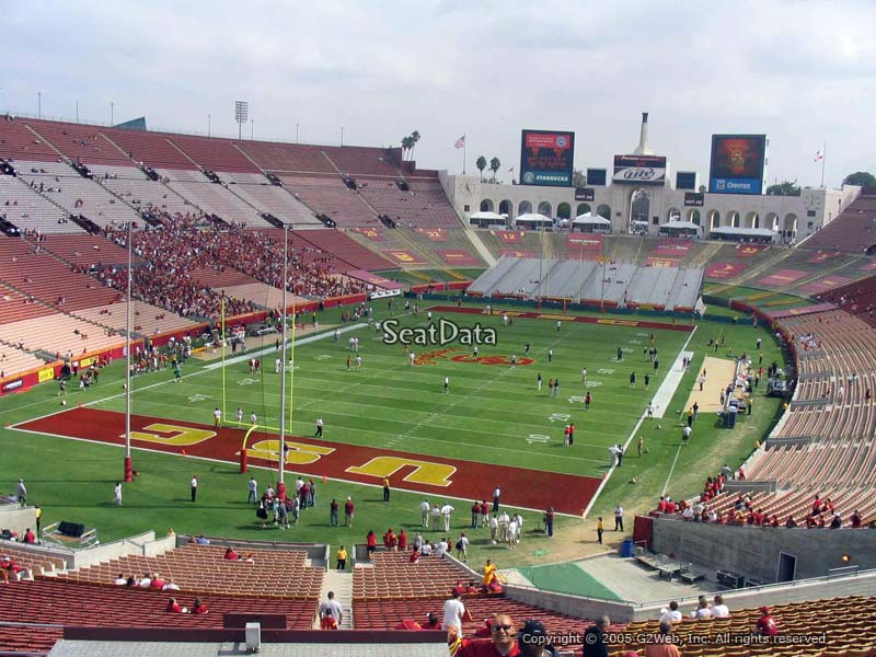 La Memorial Coliseum Seating Chart