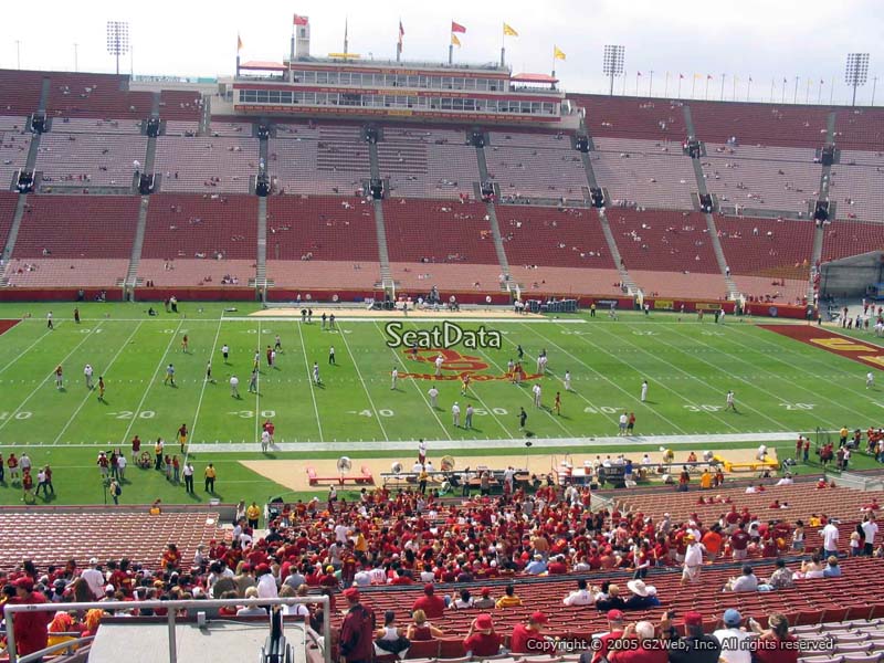 La Coliseum Football Seating Chart