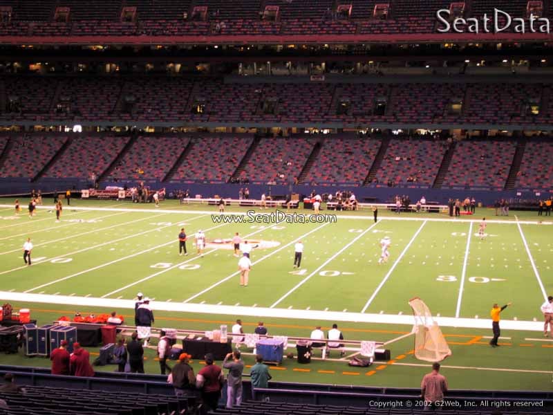 superdome section 112 new orleans saints rateyourseats com superdome seating chart saints games