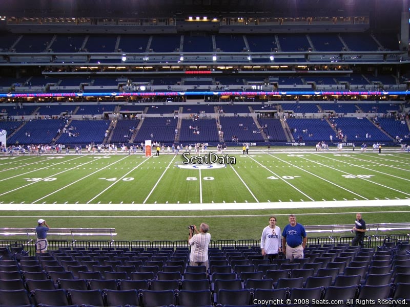 Seat View for Lucas Oil Stadium Section 113