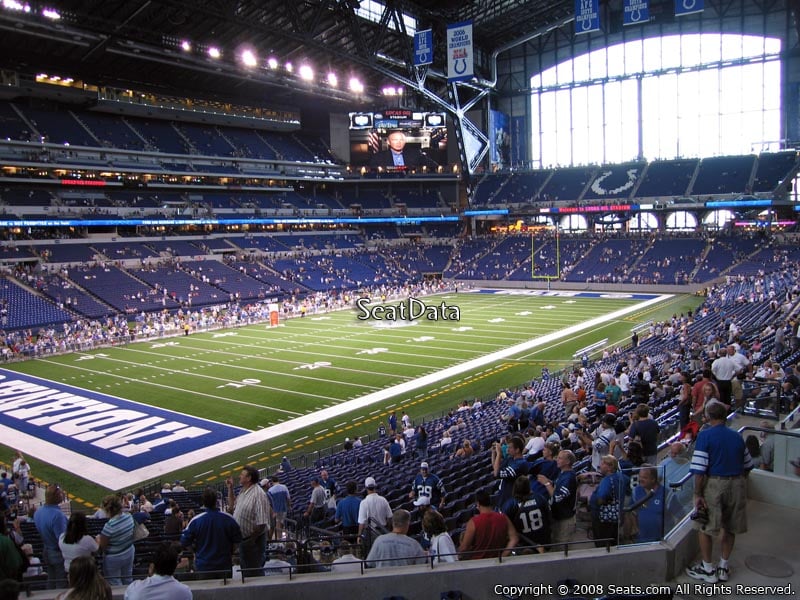 Seat View for Lucas Oil Stadium Section 220