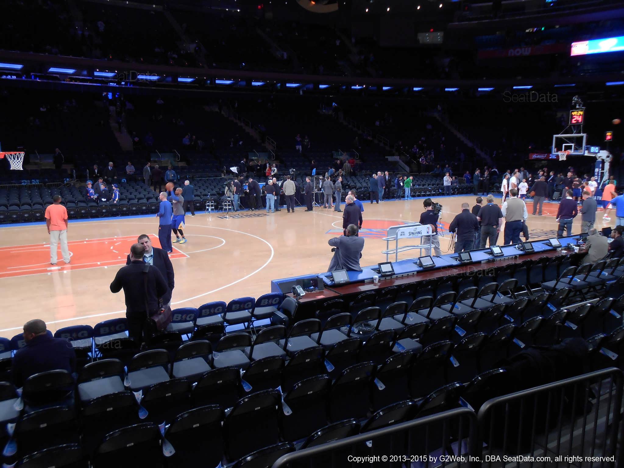 Madison Square Garden Section 4 New York Knicks