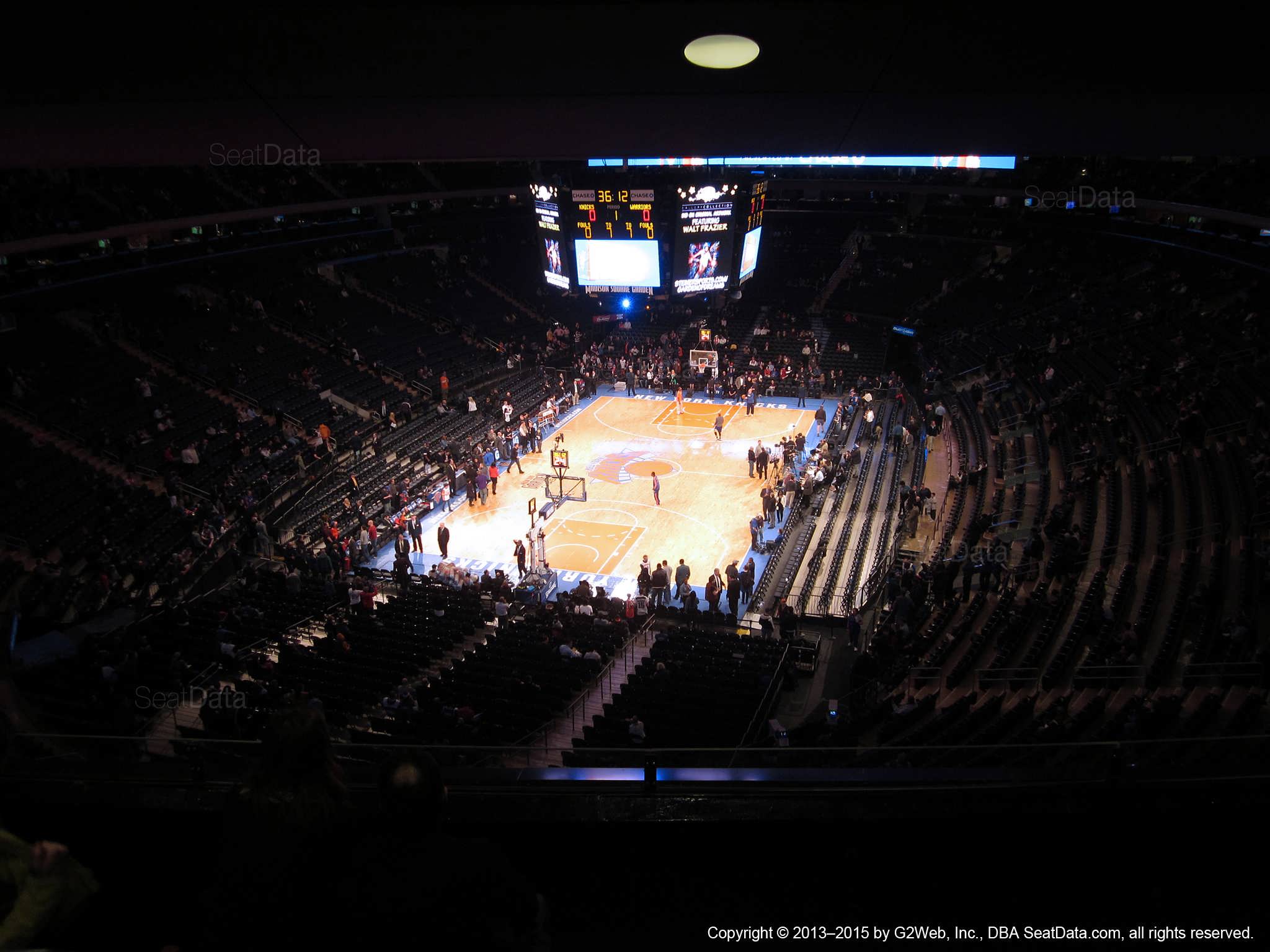 Madison Square Garden Section 209 View 16 - dtufdvg