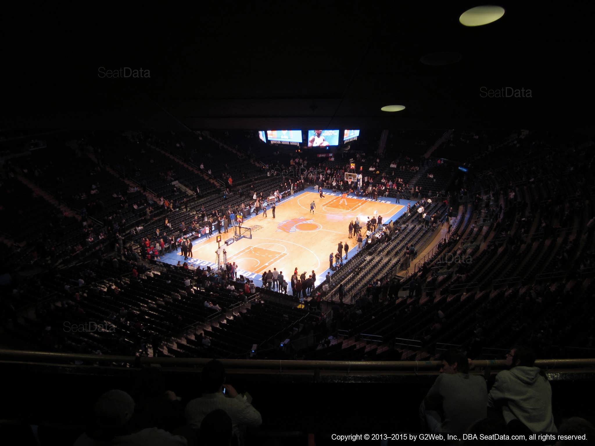 Madison Square Garden Section 209 View 16 - dcamri2