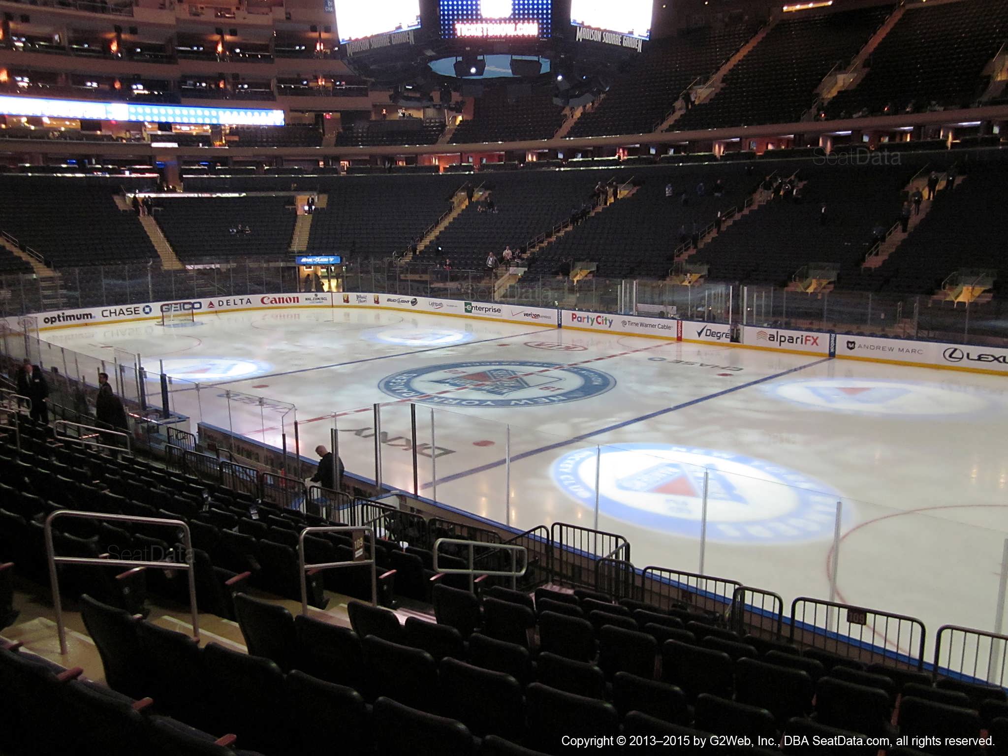 New York Rangers Seating Chart With Rows