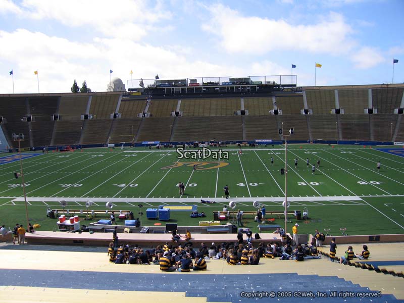 Seat View for Memorial Stadium (Cal) Section SS