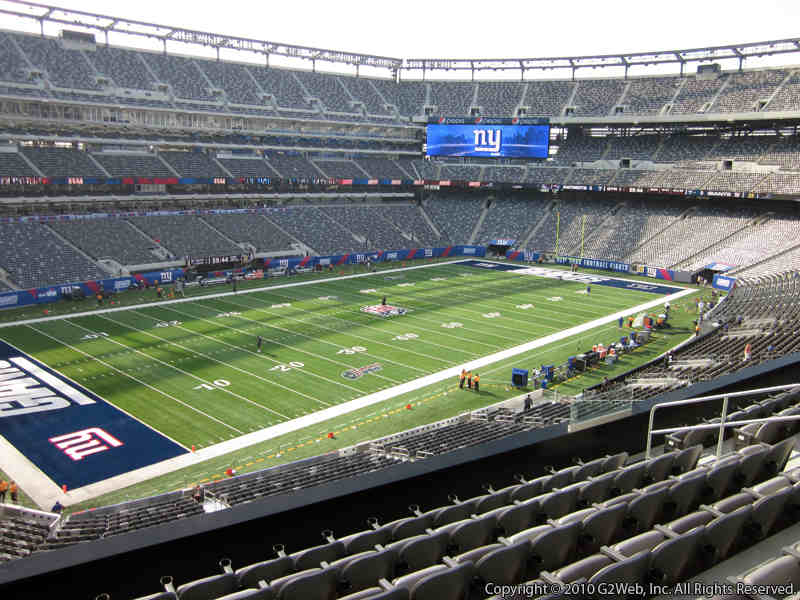 Metlife Stadium Section 219 Giants Jets Rateyourseats Com Seat View For Metlife Stadium Section 219