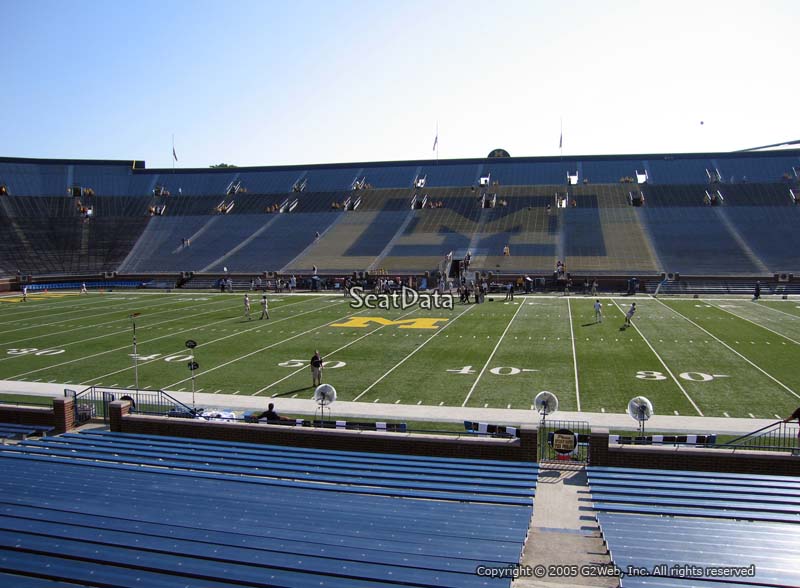 Michigan Stadium Seating Chart View