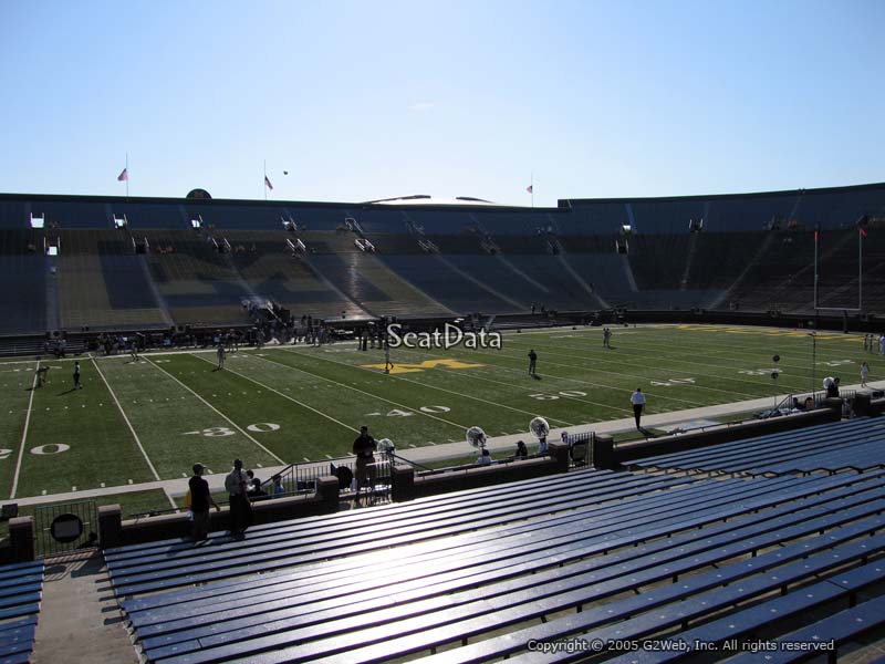 Michigan Stadium Student Section Seating Chart