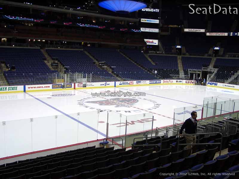 Glass Seats at Nationwide Arena 