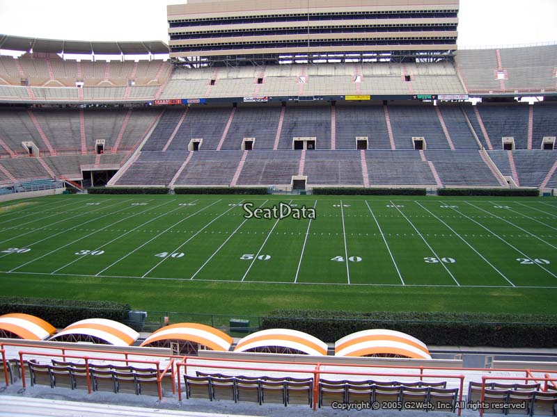 Neyland Stadium Seating Chart Views