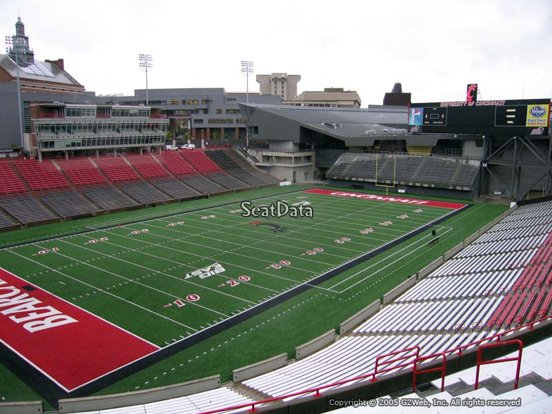 nippert stadium section 213 cincinnati football nippert stadium seating chart soccer