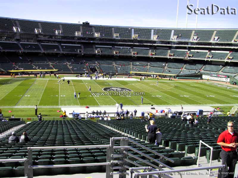 oakland coliseum section 244 oakland raiders rateyourseats com oakland raiders seating chart