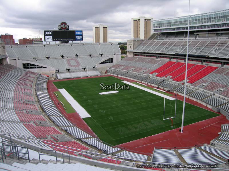 Ohio State Shoe Seating Chart