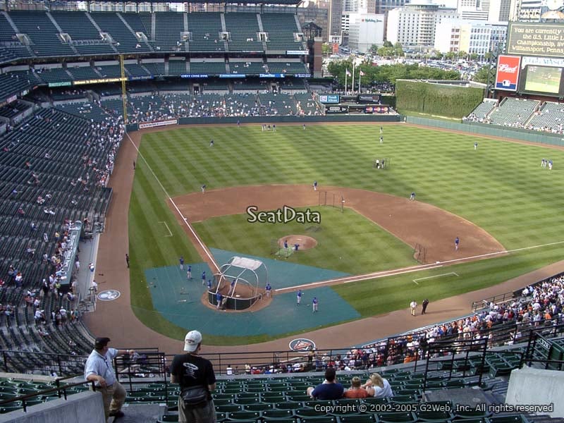 Oriole Park Section 328 - RateYourSeats.com