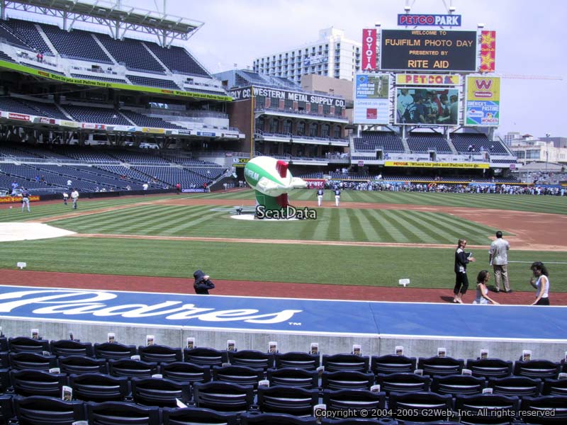 Section 107 at PETCO Park - RateYourSeats.com