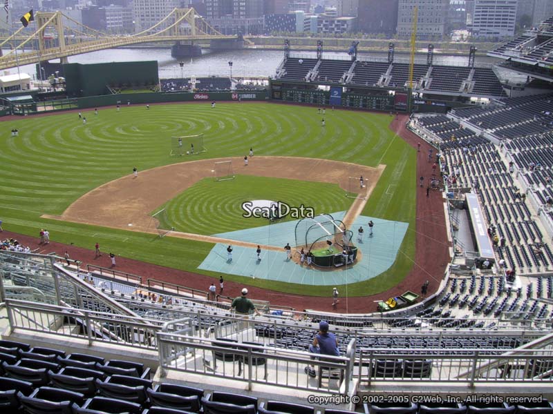 Grandstand Infield PNC Park Baseball Seating