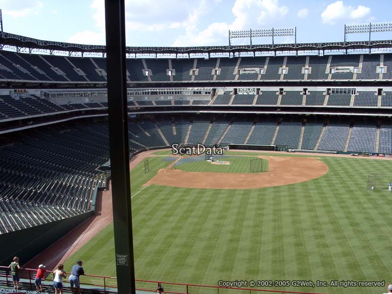 Texas Rangers Seating Chart All You Can Eat