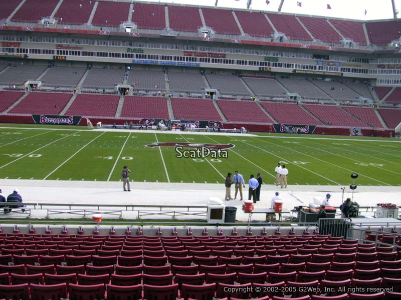 Tampa Bay Stadium Seating Chart