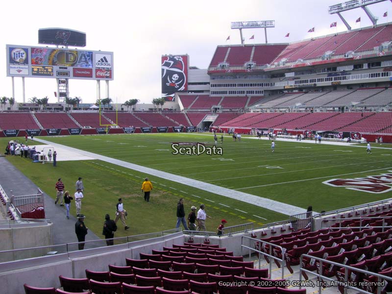 Raymond James Stadium Seating Chart