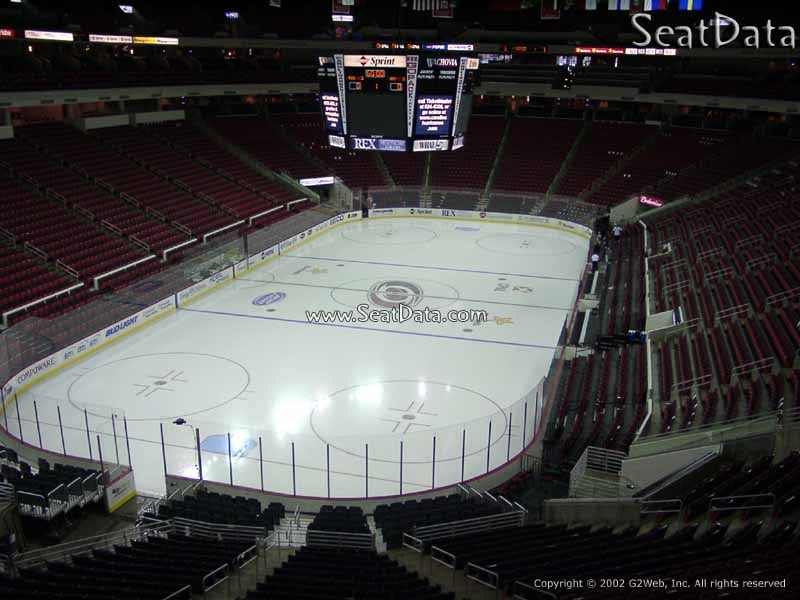 Seat View for PNC Arena Section 210