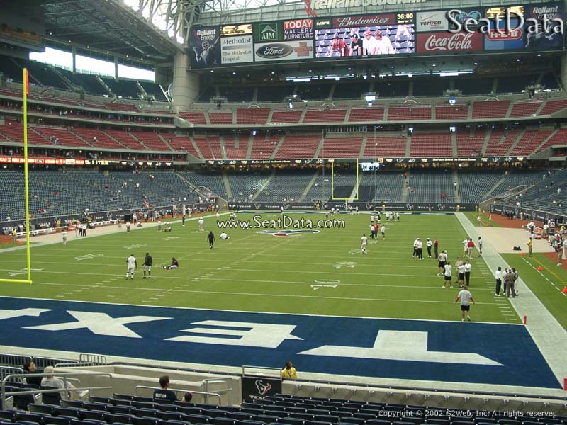 houston texans nrg stadium section 135 rateyourseats com nats stadium seating chart