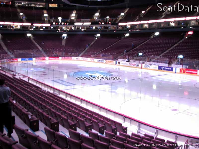 Seat View for Rogers Arena Section 103