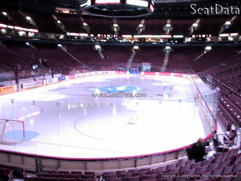 Seat View for Rogers Arena Section 111