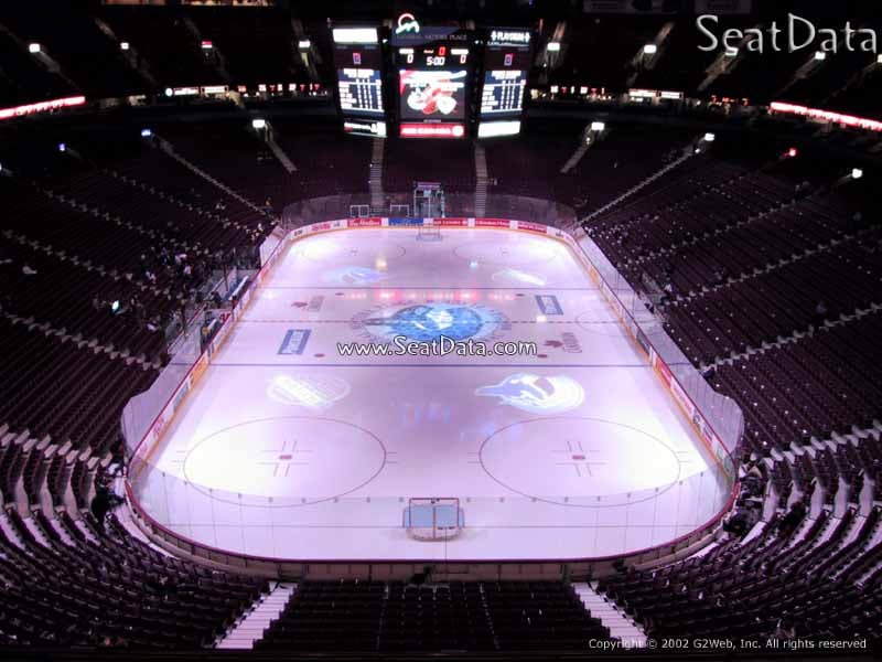 Seat View for Rogers Arena Section 315