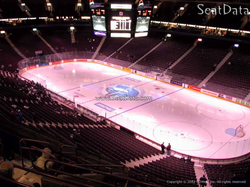 Seat View for Rogers Arena Section 319