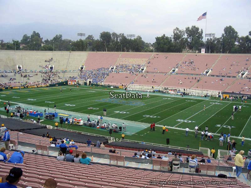 Rose Bowl Stadium Section 21 UCLA Football