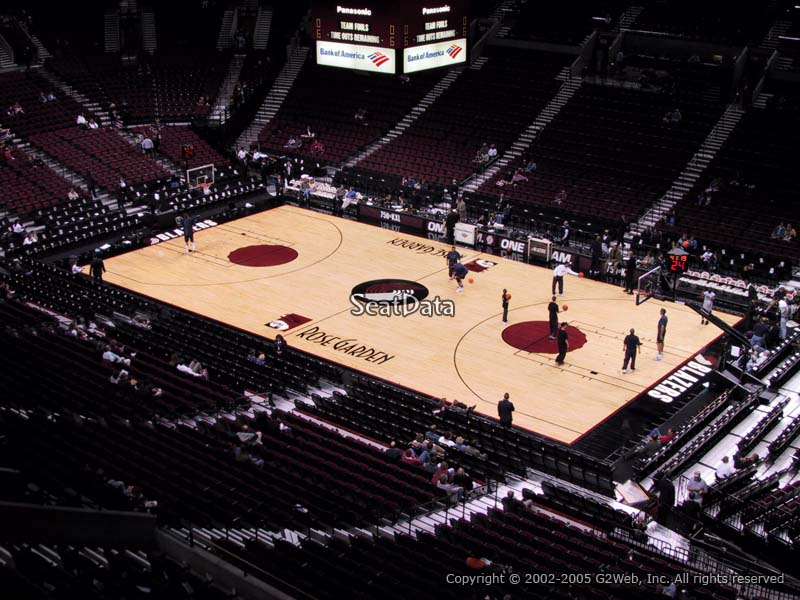 Seat View for Moda Center (Rose Garden) Section 213