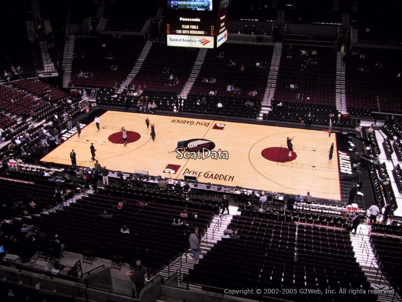 Seat View for Moda Center (Rose Garden) Section 230